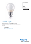 Philips Economy Lustre Lustre energy saving bulb 871016321521110