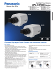 Panasonic WV-CP300 surveillance camera