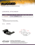 Gamber-Johnson LOWSWIVEL mounting kit