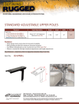 Gamber-Johnson DS-UPPER-L mounting kit