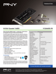 PNY VCQK4000-PB NVIDIA Quadro K4000 3GB graphics card