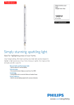 Philips EcoHalo Linear lamps Halogen linear lamp 871150049434425