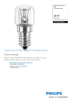 Philips Sewing machine lamp Incandescent lamp 871150024997525