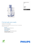 Philips Daily Collection Juicer HR1811/70