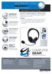 Computer Gear 24-1512 headset