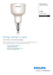 Philips Downlighter Spot energy saving bulb 872790021200601
