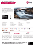 LG 47LM7600 47" Full HD 3D compatibility Smart TV Wi-Fi Black LED TV