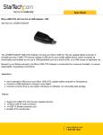 StarTech.com Micro USB OTG (On the Go) to USB Adapter - M/F