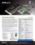 PNY VCQK5000SYNC-PB NVIDIA Quadro K5000 4GB graphics card