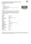 V7 2GB DDR3 1066 MHz SO-DIMM PC3-8500 Notebook Memory Module