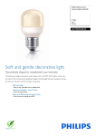 Philips Softone Lustre Lustre energy saving bulb 872790090528100