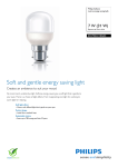 Philips Softone Lustre Lustre energy saving bulb 872790021185600