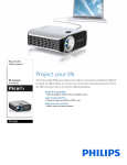 Philips PicoPix Pocket projector PPX2055