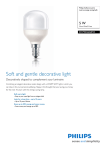 Philips Softone Lustre Lustre energy saving bulb 872790026068725
