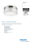 Philips myGarden Wall light 16289/47/16