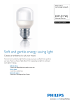 Philips Softone Lustre Lustre energy saving bulb 872790021184901