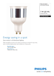 Philips Downlighter Spot energy saving bulb 872790021201325