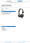 Ewent EW3577 headphone