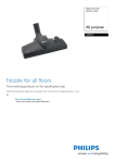 Philips PowerLife All floor nozzle CRP749