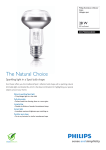 Philips EcoClassic reflector lamps Halogen spot 872790082048500