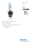Philips Xenon BlusVision Ultra 85122BVUC1