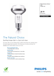 Philips EcoClassic reflector lamps Halogen spot 872790082102400