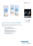 Philips CandleLights Blue 3 set 69108/35/PU