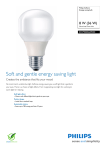 Philips Softone Energy saving bulb 872790082659300