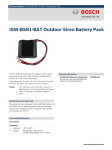 Bosch ISW-BSR1-BAT