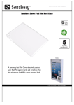 Sandberg Cover iPad Mini Hard Clear