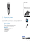 Philips Norelco Hair clipper pro QC5345/40