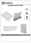 Sandberg Wrap-On Case iPad 2/3/4 White