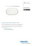 Philips Lid for coffee bean hopper CRP726