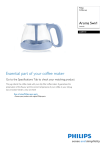 Philips Coffee jug CRP719