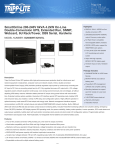 Tripp Lite SmartOnline 200-240V 6kVA 4.2kW On-Line Double-Conversion UPS, Extended Run, SNMP, Webcard, 6U Rack/Tower, DB9 Serial, Hardwire