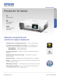 Epson PowerLite W16