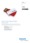 Philips USB Flash Drive FM04FD45B