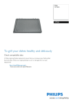 Philips Grill plate CP9222
