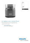 Philips Food processor bowl CP9125