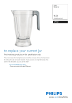 Philips Blender jar CP9129