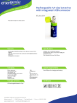 EnerGenie EG-BA-001 rechargeable battery