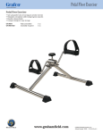 Lumiscope Pedal Floor Exerciser