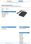 Ewent EW7004 floppy drive