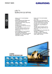 Grundig 55 CLE 9275 BL 55" Full HD 3D compatibility Smart TV Wi-Fi Black