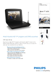 Philips Portable DVD Player PD7015