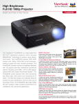 Viewsonic PRO8520HD data projector