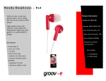 Groov-e GV-EB3-RD