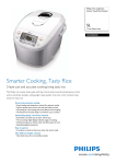 Philips Viva Collection Sensor Touch Rice Cooker HD3058/00