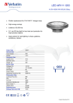Verbatim 52201 LED lamp