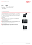 Fujitsu STYLISTIC Q572 128GB 3G Black, Grey